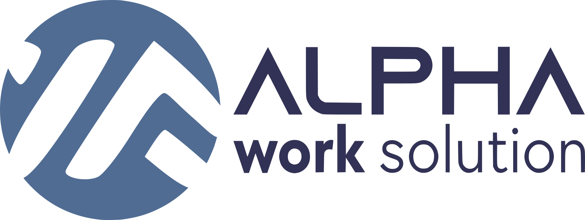 Alpha Work Solution Logo